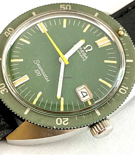 omega seamaster 120 green|Omega Seamaster price guide.